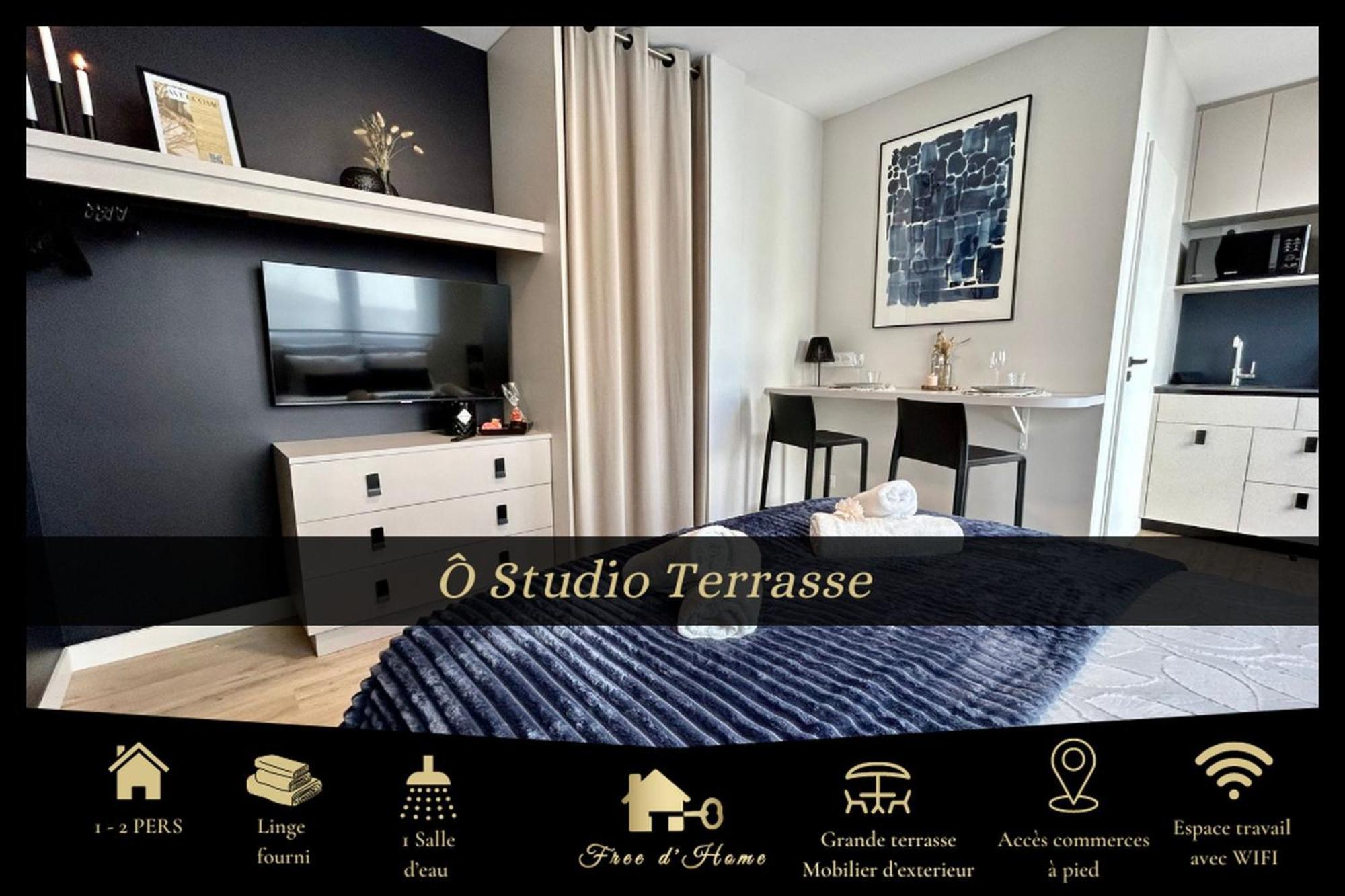 O Studio Terrasse - Centre Ville De Lorient - Gare Exterior photo